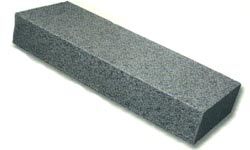 Blockstufen 200x35x15 cm, Granit anthrazit, geflammt