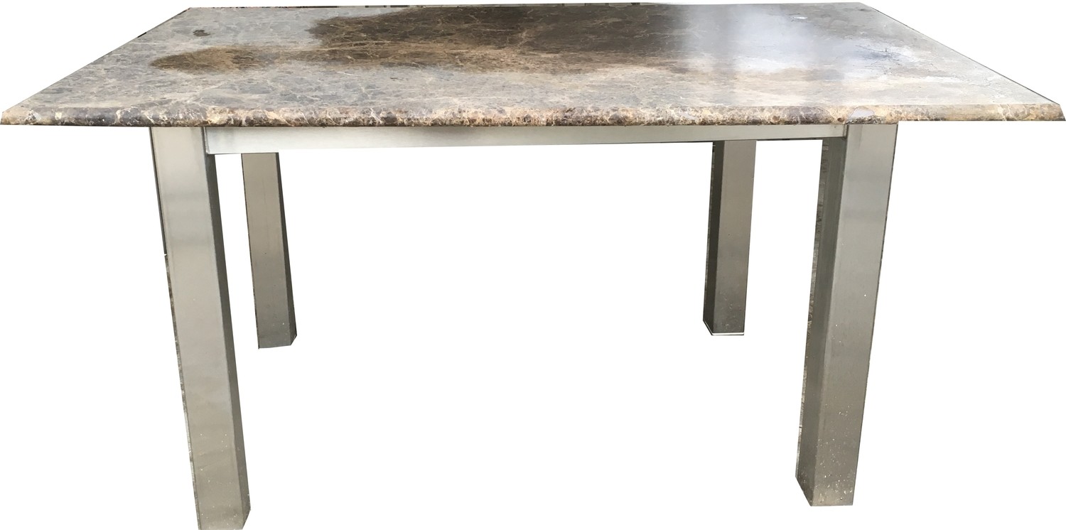 Tischgestell für Granitplatte 100x140