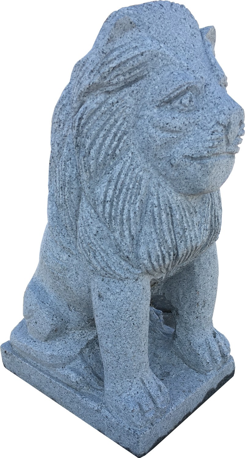 Bayerischer Löwe ohne Wappen, Höhe ca. 60 cm,