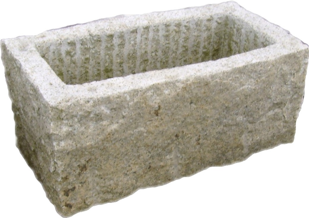 Pflanztrog 80x40x35 cm, Granit