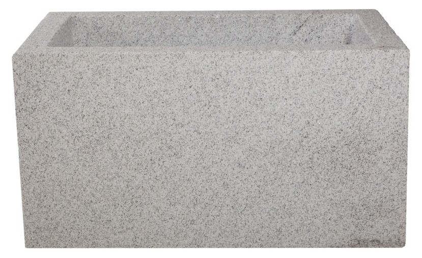 Wassertrog / Brunnen  80x50x50 cm, Granit